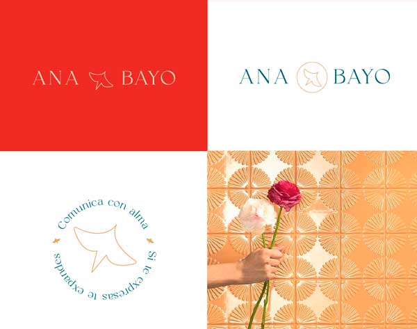 Proyecto de identidad visual para Ana Bayo