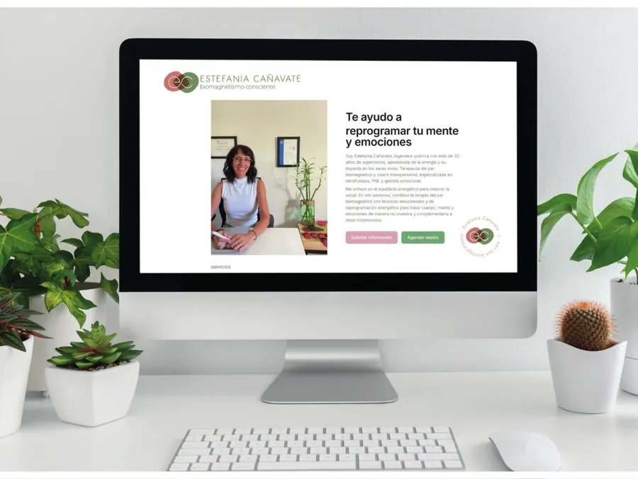 Proyecto de identidad visual y web para Estefanía Cañavate