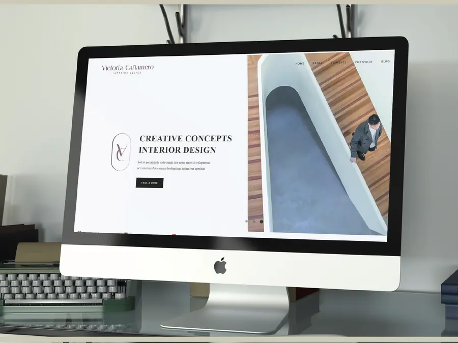Proyecto de marca y web para Victoria Cañamero Interior Design